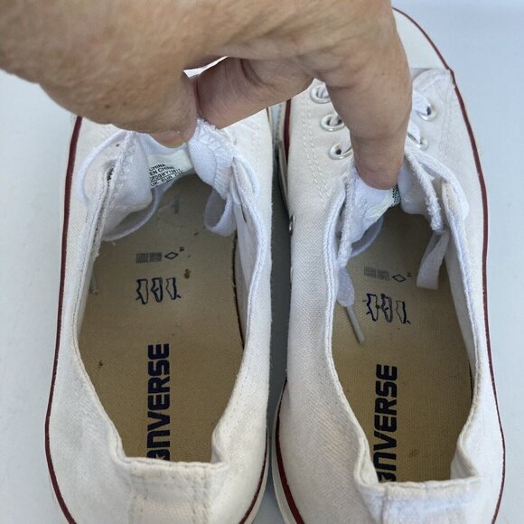 Converse Unisex Chuck Taylor All Star M7652C Low Top Optical White M7/W9 - Picture 15 of 16